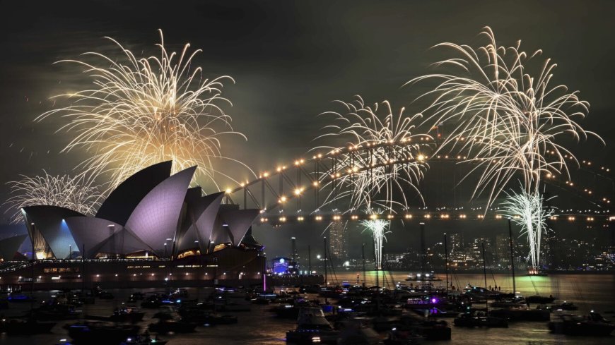 New Zealand's Auckland is the first major city to welcome 2025 with fireworks and light show