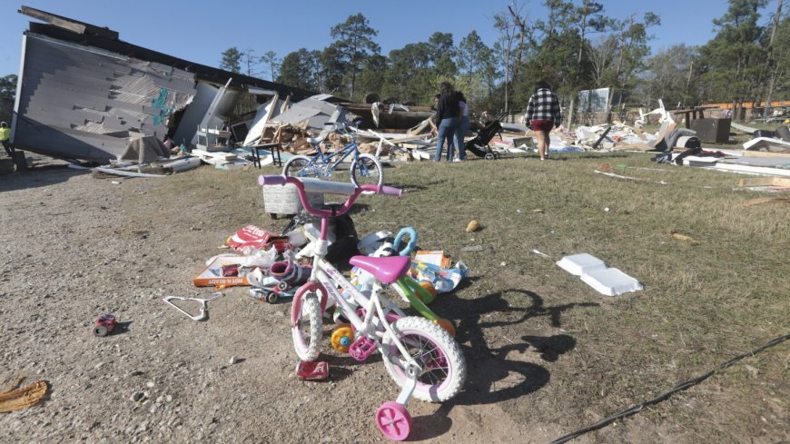 Southerners are cleaning up from tornadoes that swept the region