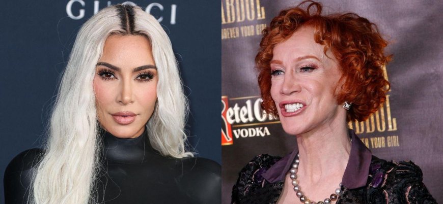 Kathy Griffin Gets Roasted Over 'Bizarre' Clip Mocking Kim Kardashian's 'Santa Baby' Video