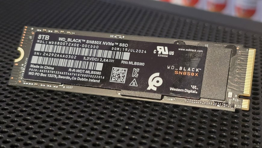 WD Black SN850X 8 TB NVMe SSD review