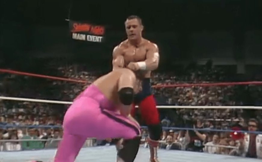 Wrestling star lost teeth in backstage attack after almost scarring Bret Hart for life in the ring