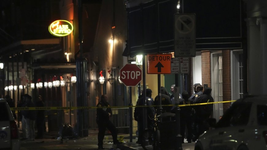 Driver rams New Year's revelers in New Orleans, killing 10. FBI investigating as 'act of terrorism'