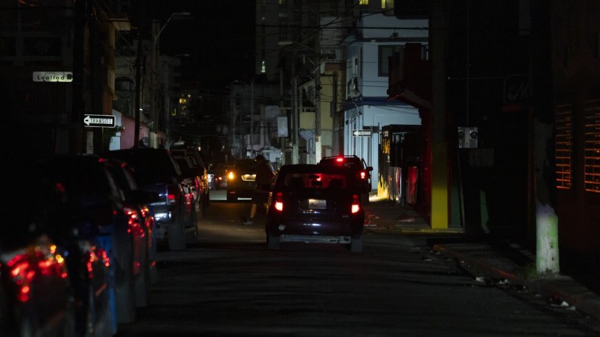 Nearly all of Puerto Rico is without power on New Year's Eve