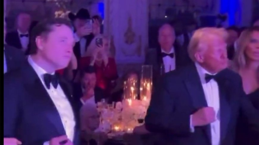 Trump, Musk go viral with 'Trump dance' to YMCA at New Year's party