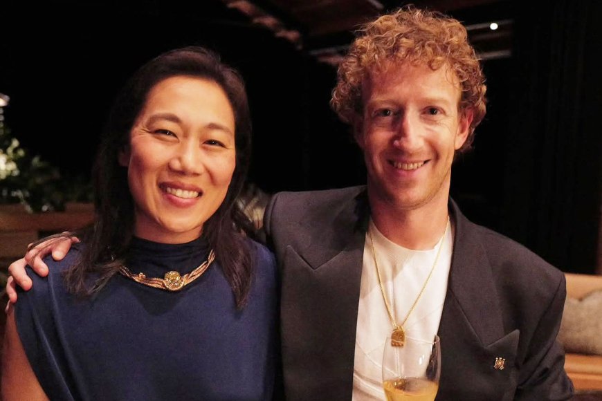 Mark Zuckerberg Rings in the New Year with Wife Priscilla Chan: ‘Here's to Even Bigger Things in 2025’