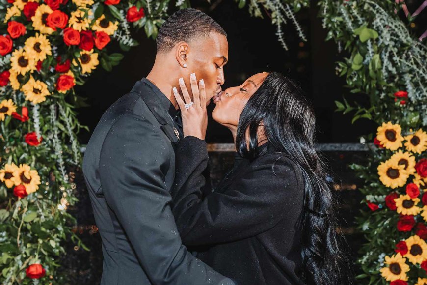 DeVonta Smith Gets Engaged to Girlfriend Mya Danielle in New Year's Eve Rooftop Proposal