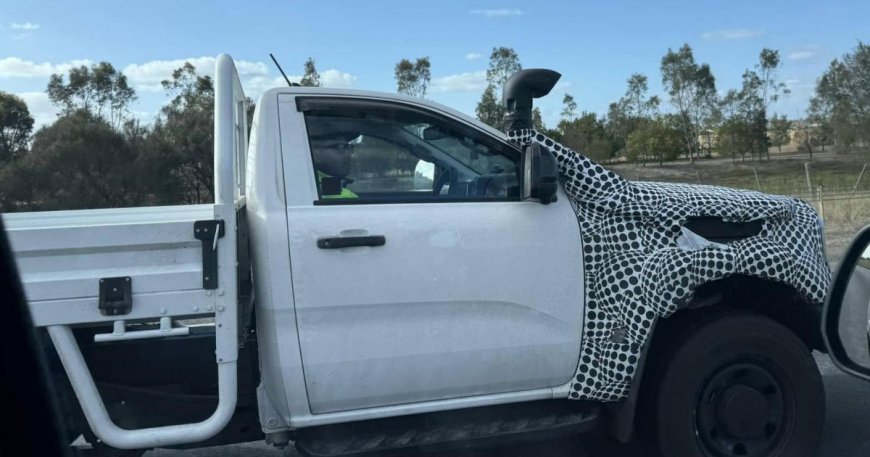 2026 Ford Ranger Super Duty spotted in Australia