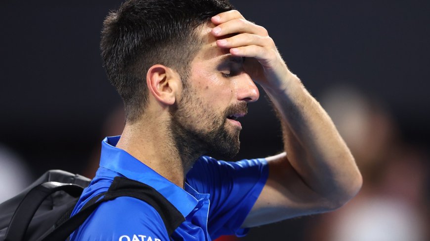 Novak Djokovic suffers shock loss to 6ft 11in record holder ranked no.293