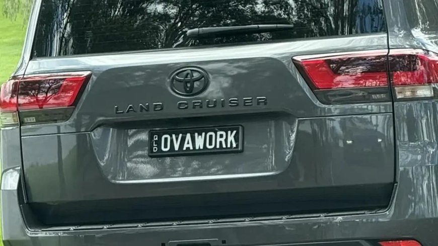 The funniest custom number plates spotted in Australia this year