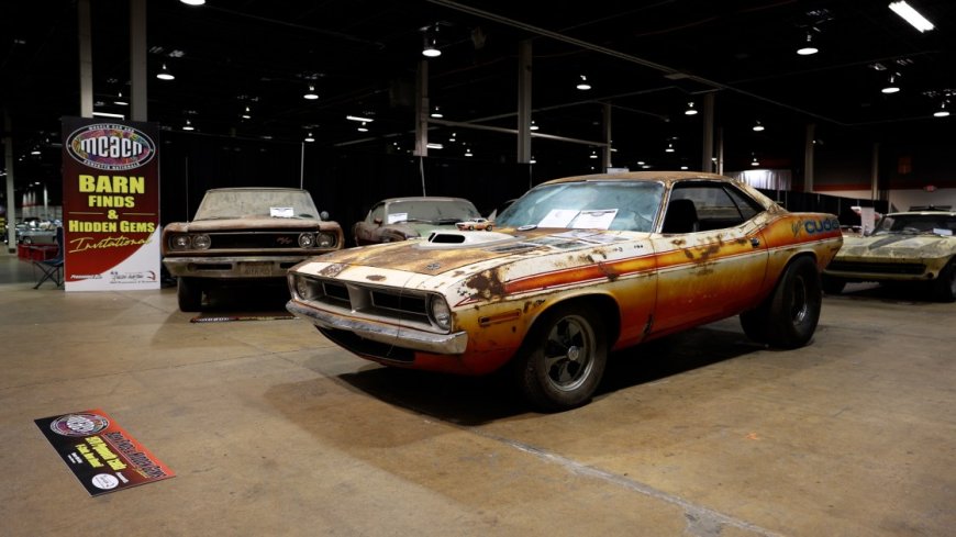 Your Dream Car is Out there! Checking Out the Rarest Barn Find Muscle Cars of the Year at mcacn