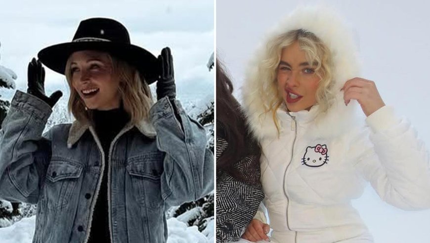 Candice King, Sabrina Carpenter and More Celebrity Snow Bunnies