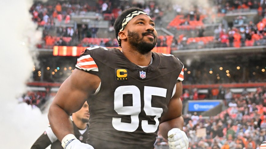 Myles Garrett’s Baltimore Ravens warning has double meaning with Cleveland future questioned