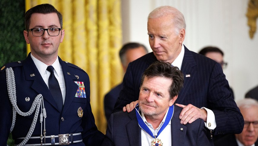 Michael J. Fox Receives Presidential Medal of Freedom