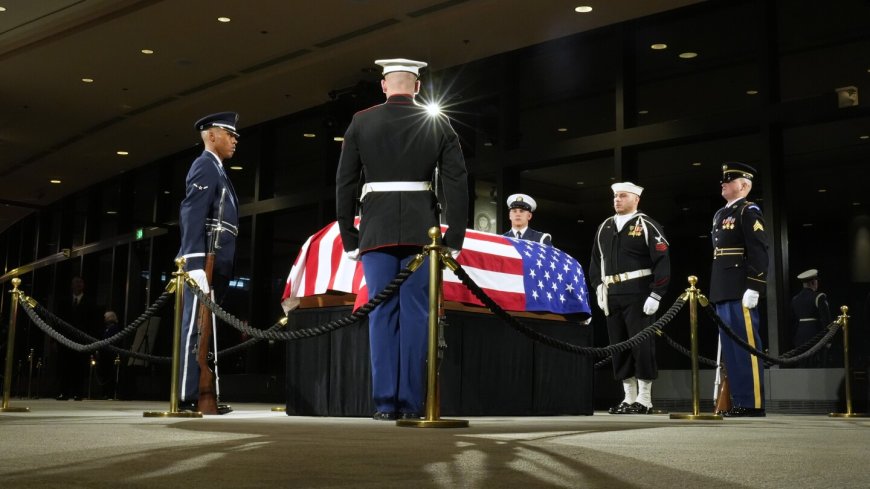 Jimmy Carter's funeral begins by tracing 100 years from rural Georgia to the world stage