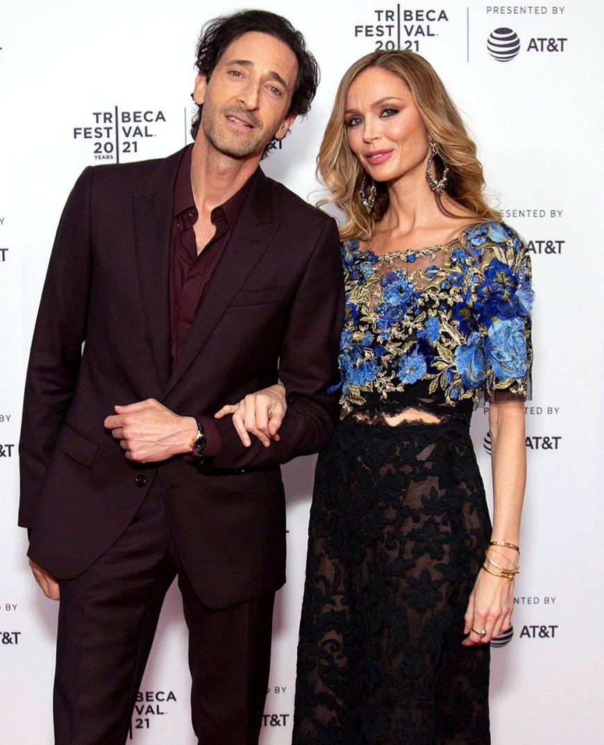 Adrien Brody Praises Partner Georgina Chapman After Golden Globes Win