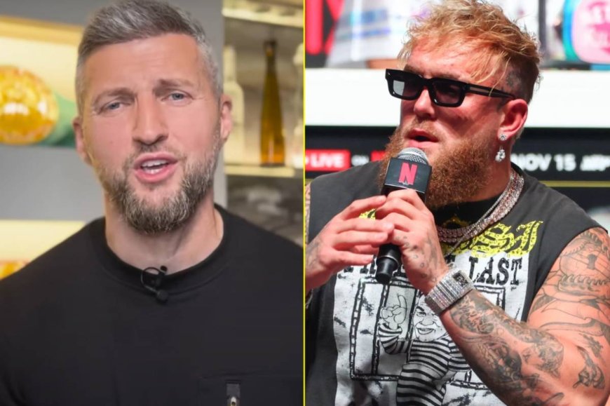 ‘Show up’ – Jake Paul’s team finally respond to Carl Froch’s fight offer after icon made ‘charity’ plea