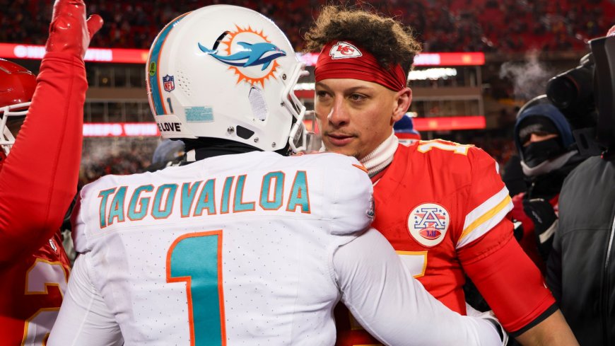 ‘So soft’ – Patrick Mahomes’ stunned response to Tua Tagovailoa asking for his jersey had NFL fans saying same thing