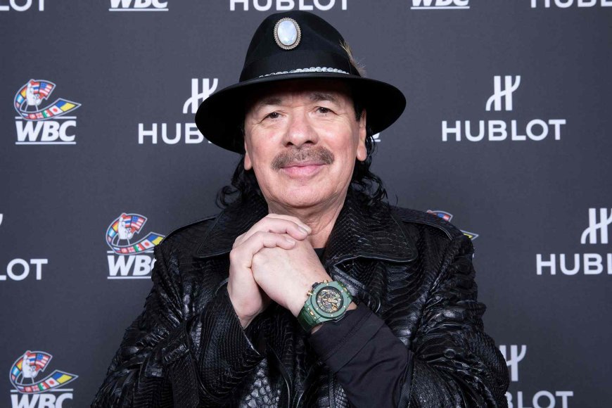 Carlos Santana Postpones Las Vegas Residency After Taking a 'Hard Fall' in Hawaii and Breaking His Finger