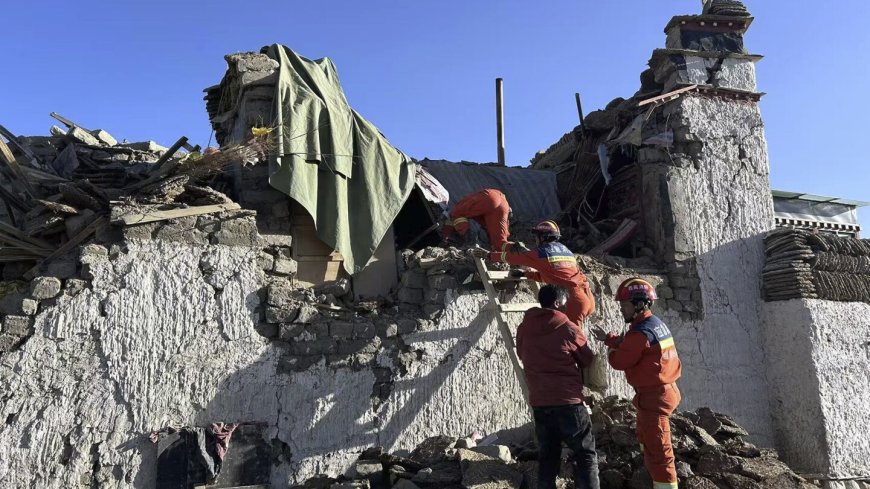 Strong earthquake kills at least 126 people in western China near Mount Everest