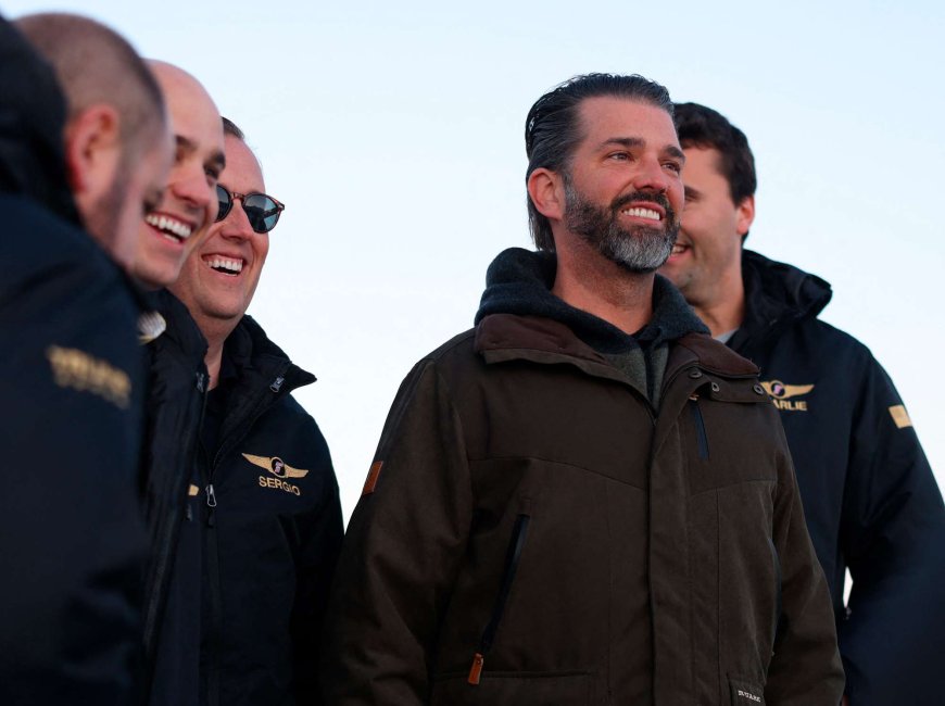 Donald Trump Jr. Lands in Greenland for Exploratory Visit After Dad Donald Said U.S. Should Buy It