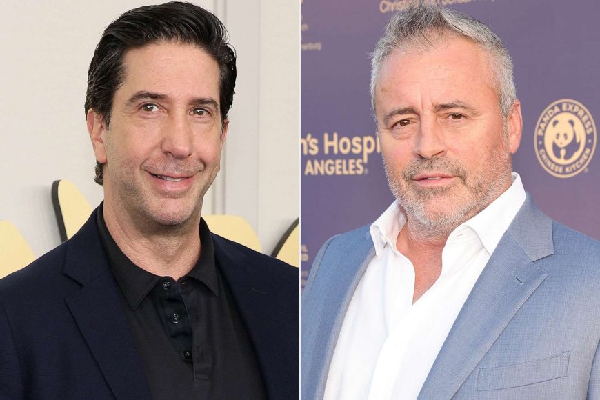 David Schwimmer Shares Funny Message He Got from “Friends” Costar Matt LeBlanc for First Time in Months