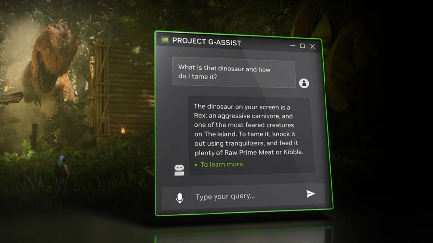 Nvidia's impressive AI-based computer tuneup tool G-Assist launches next month but the best bit is missing