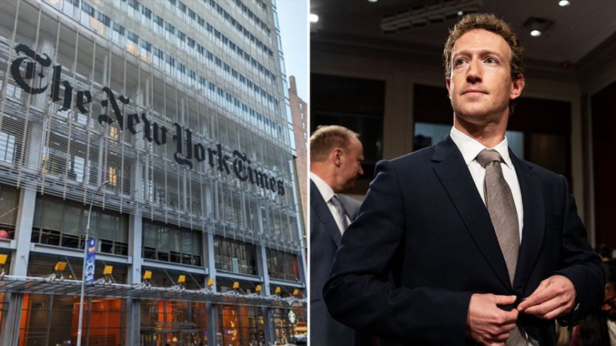 Internet roasts NYT headline about fact-checkers ruling Meta criticism of fact checks 'false:' 'Beyond parody'