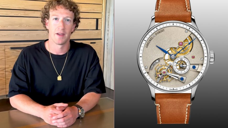 Mark Zuckerberg Adds a Nearly $1 Million Watch to His Already Insane Collection