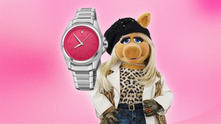 Oris and the Muppets Are Back With a Miss Piggy Watch