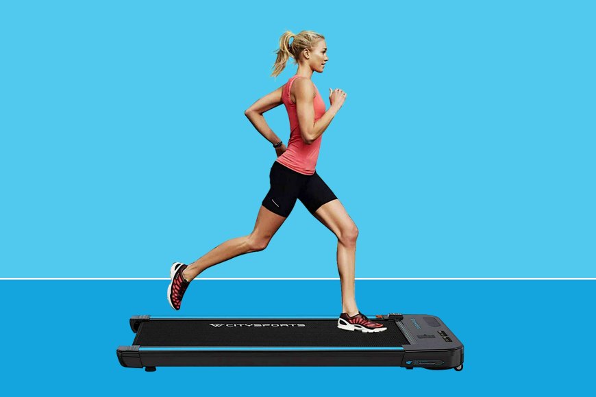 Remote Workers Walk 12 Miles a Day Thanks to This Under-Desk Treadmill, and It's 52% Off Right Now