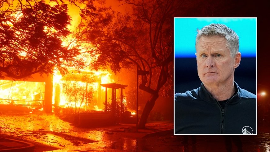 California wildfire forces mother of Warriors head coach to evacuate: 'Just terrifying'