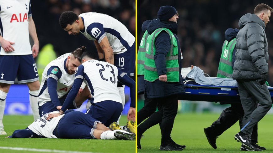 ‘All good’ – Rodrigo Bentancur gives update from hospital after alarming scenes in Tottenham win