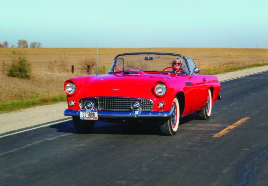 An Insurance-Totaled 1955 Ford Thunderbird is Finally Transformed Into a Showstopper