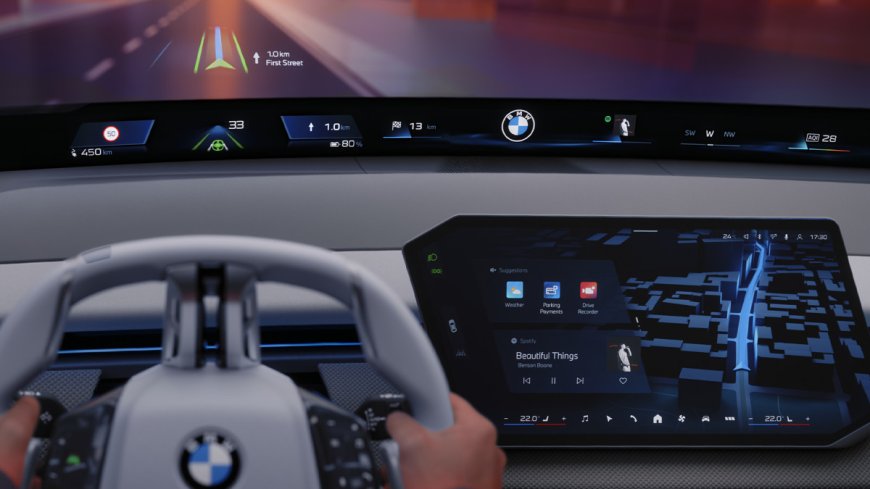 CES 2025: Take a look at BMW's new Panoramic iDrive display for the Neue Klasse EV