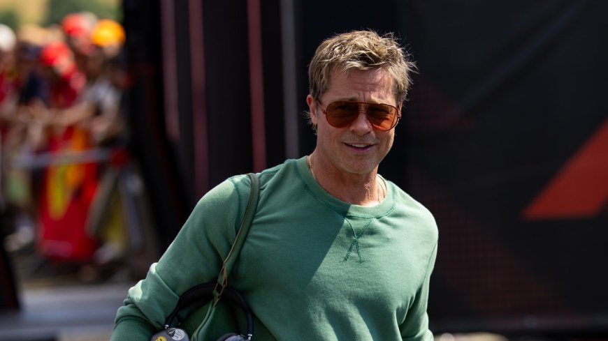 Brad Pitt's Bond-Adjacent Sweatshirt Just Went on Sale