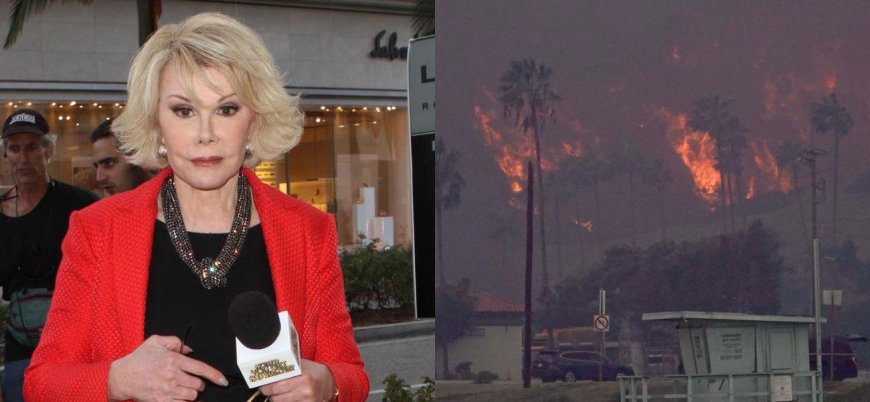 Melissa Rivers Saves Irreplaceable Joan Rivers Keepsake Before Palisades Fire Engulfs Home