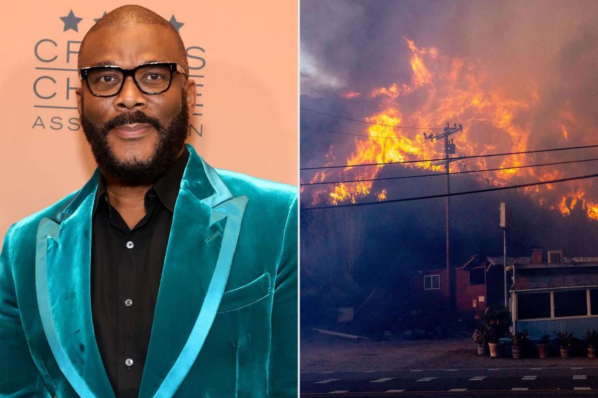 Tyler Perry Calls Out Insurance Companies in Heartfelt Post amid L.A. Fires as He Aims to ‘Do All I Can to Help’