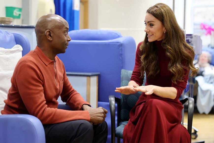 All the Emotional Photos from Kate Middleton's Visit to the Hospital Where She Received Cancer Treatment Last Year