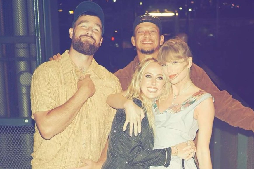 How Taylor Swift Reacted to Brittany and Patrick Mahomes' Birth Announcement of Baby No. 3