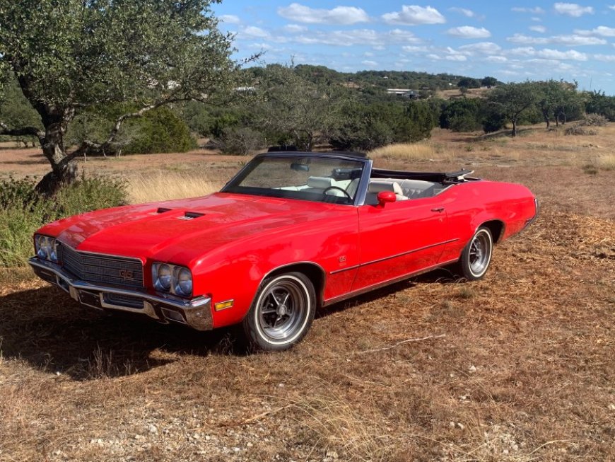 Red from Day One: 1971 Buick GS Convertible