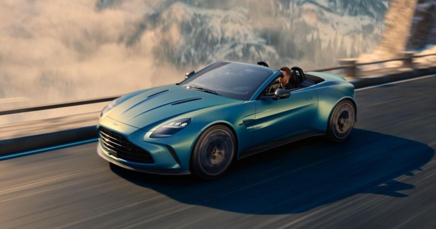 2025 Aston Martin Vantage Roadster powers up for open-air thrills