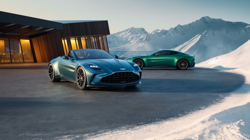 Calling all Aston Martin lovers: Your drop-top Vantage chariot has just arrived!