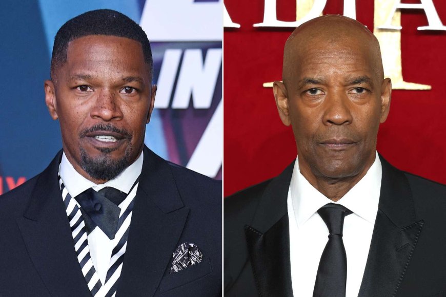 Jamie Foxx Jokingly Pretended to Be Denzel Washington for 3 Days After Near-Fatal Stroke: 'People Thought I Was Mad'