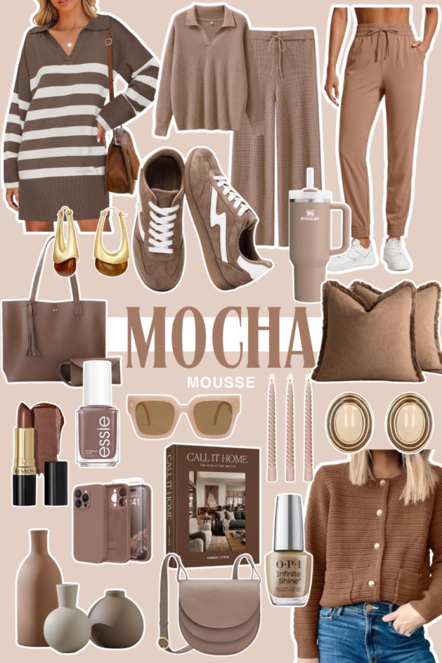 Pantone’s Color of the Year: How to Incorporate Mocha Mousse Into Your Style