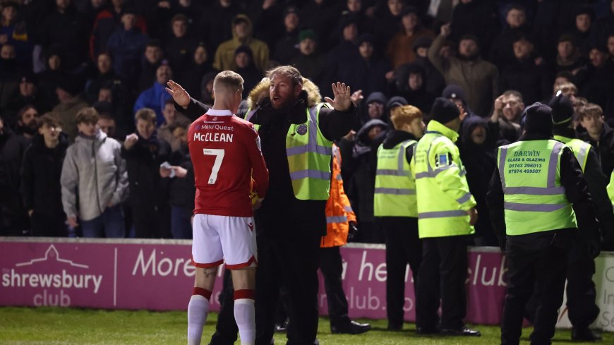 Wrexham star James McClean fires shocking insult at Shrewsbury after getting ‘sent into orbit’