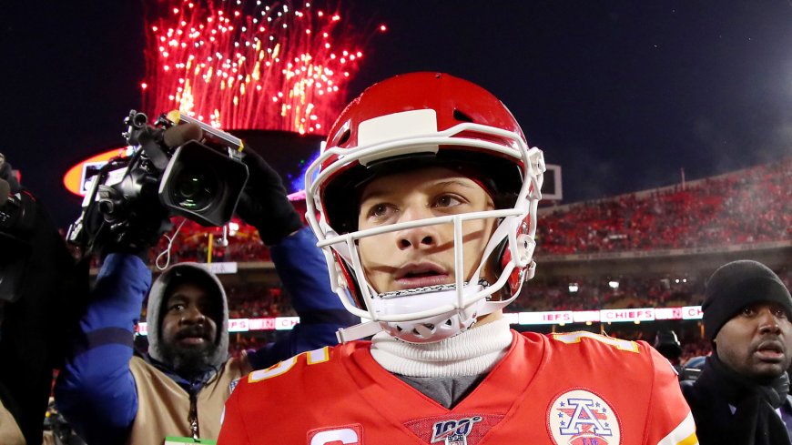 Patrick Mahomes scored so many touchdowns the Chiefs ran out of fireworks in game that started the dynasty