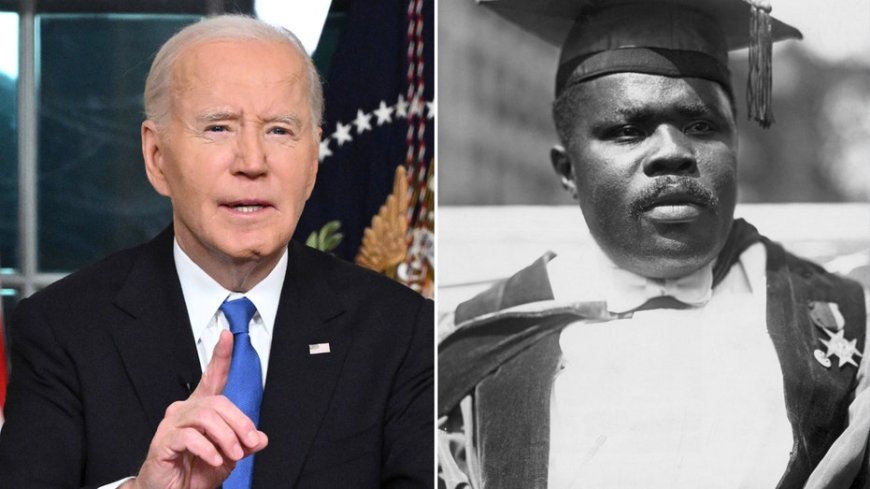 Biden pardons late Black activist Marcus Garvey, 4 others