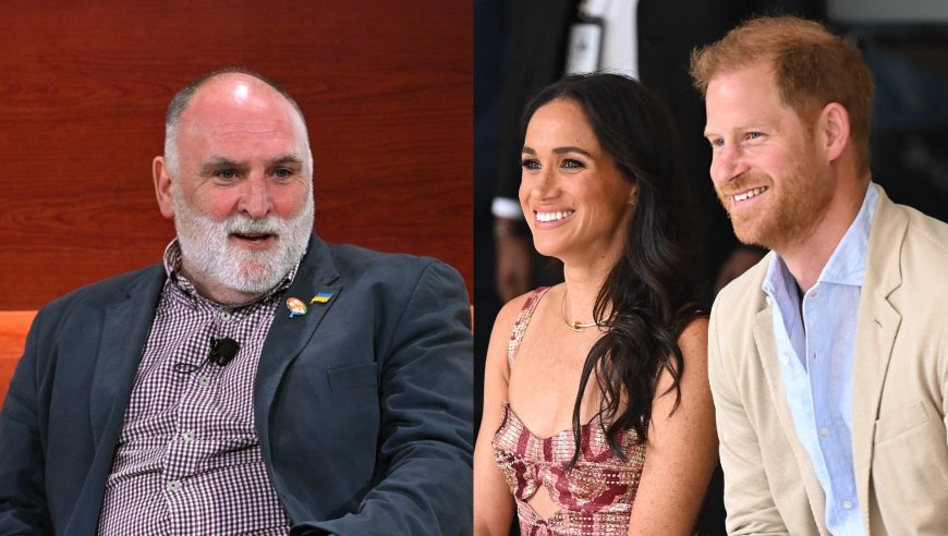 Jose Andres Praises Meghan Markle, Prince Harry L.A. Wildfire Relief Effort