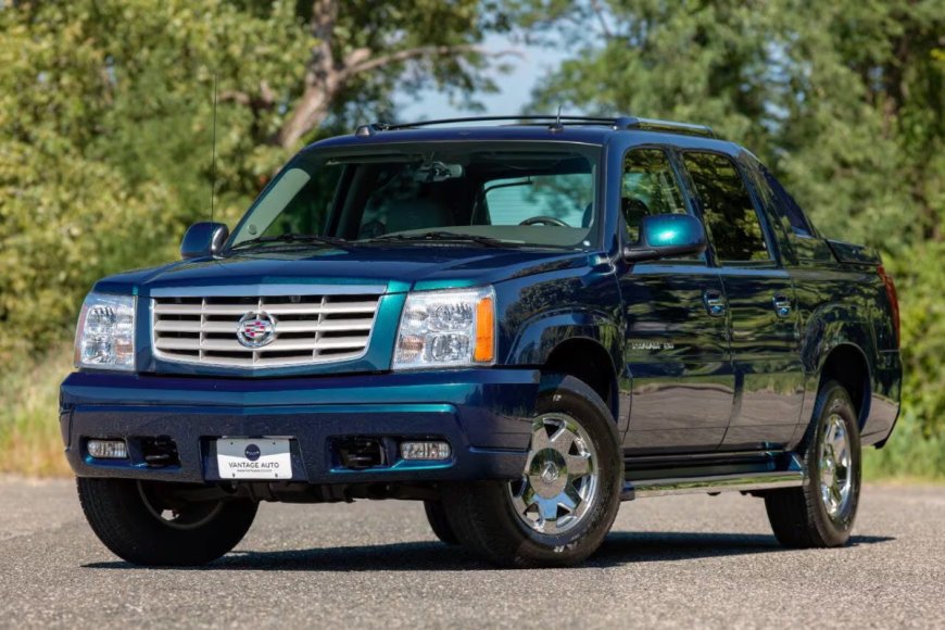 A 2005 Cadillac Escalade EXT with just 1,735 miles is up for sale