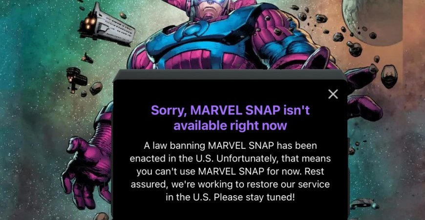 Marvel Snap down, caught in the TikTok ban